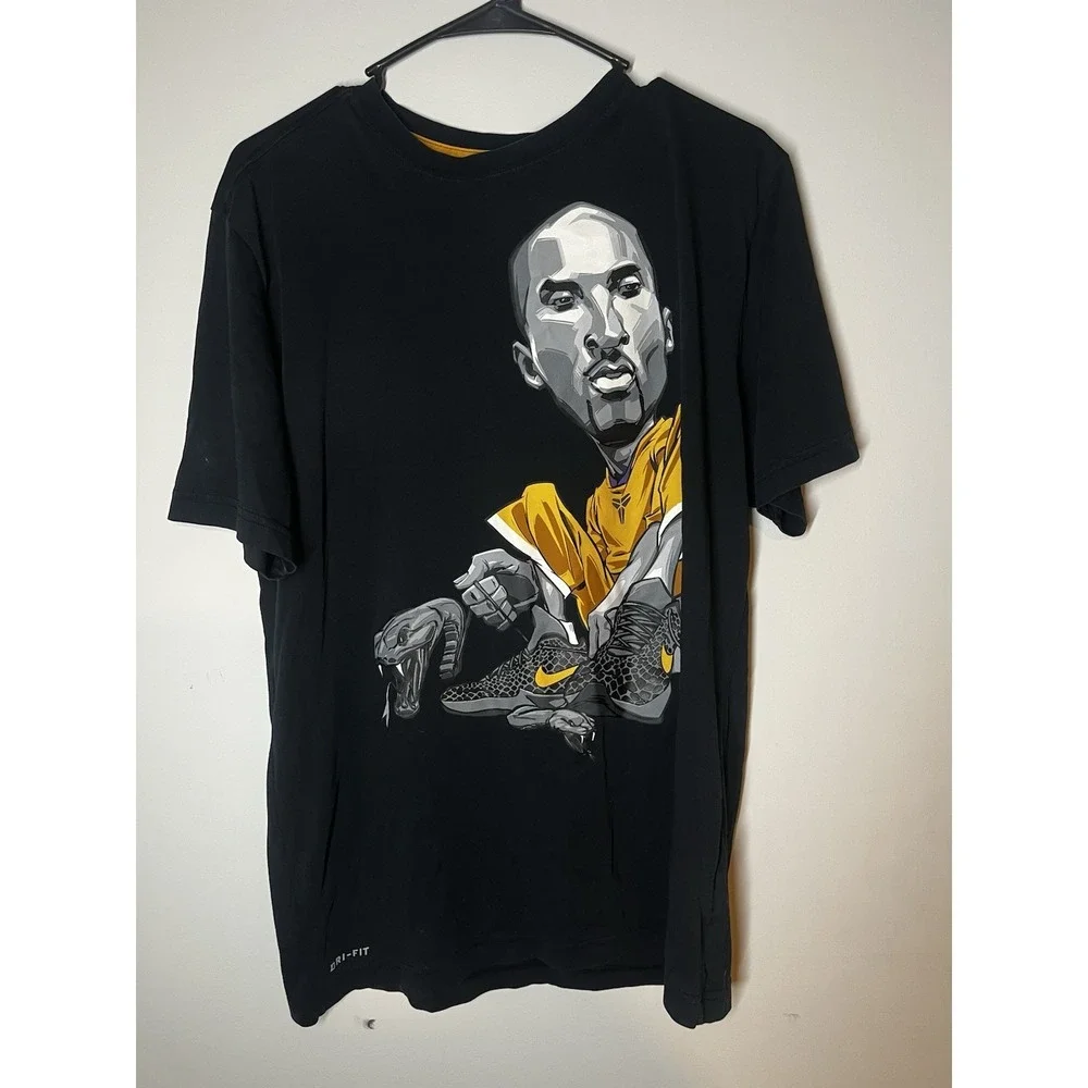 Nike Dri-FIT Kobe Bryant T-Shirt 'Comic Kobe' Men's Size Large
